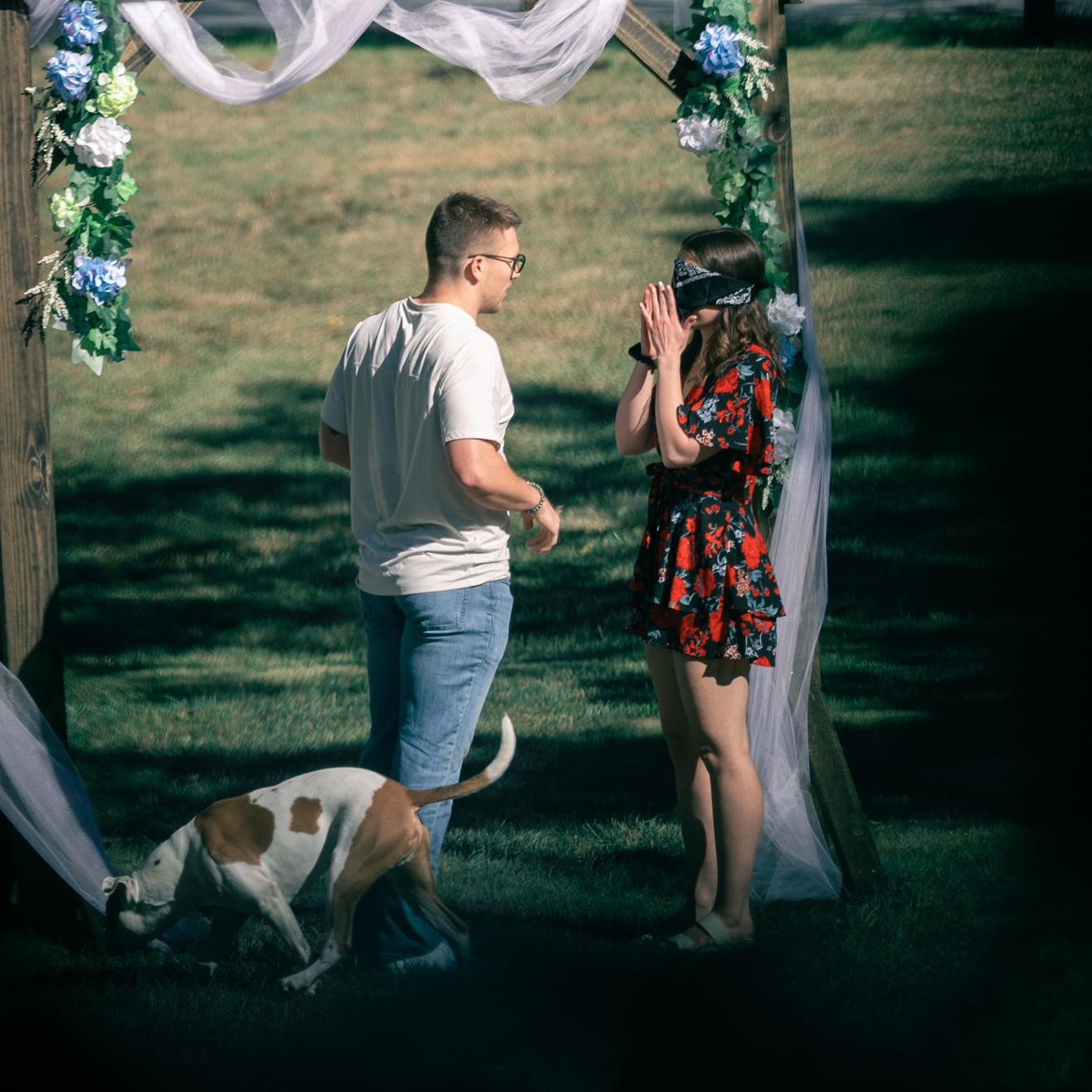 .. to the proposal!
