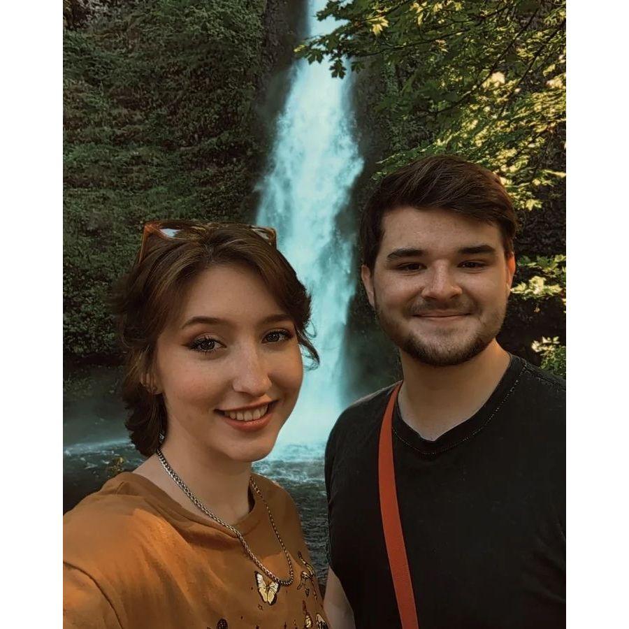Visiting Multnomah Falls, OR