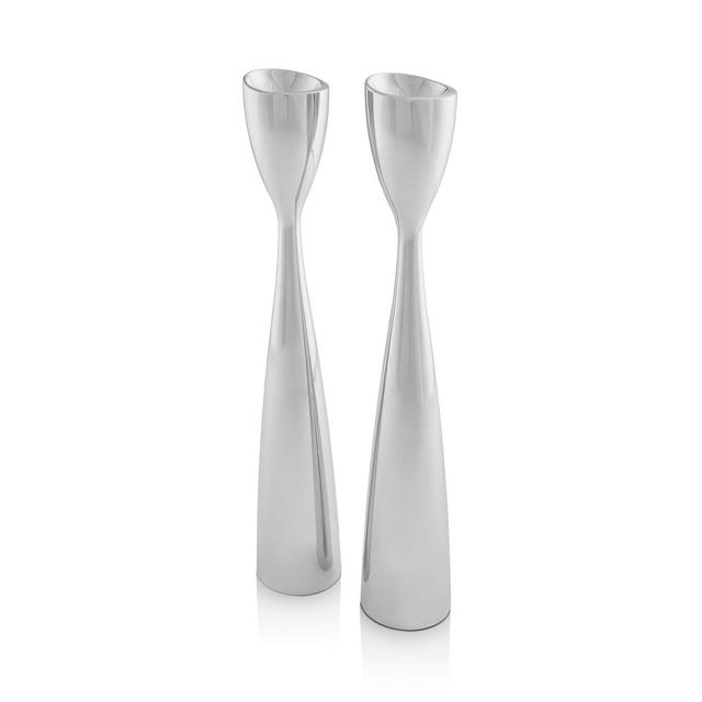 Nambé Vida Candlesticks