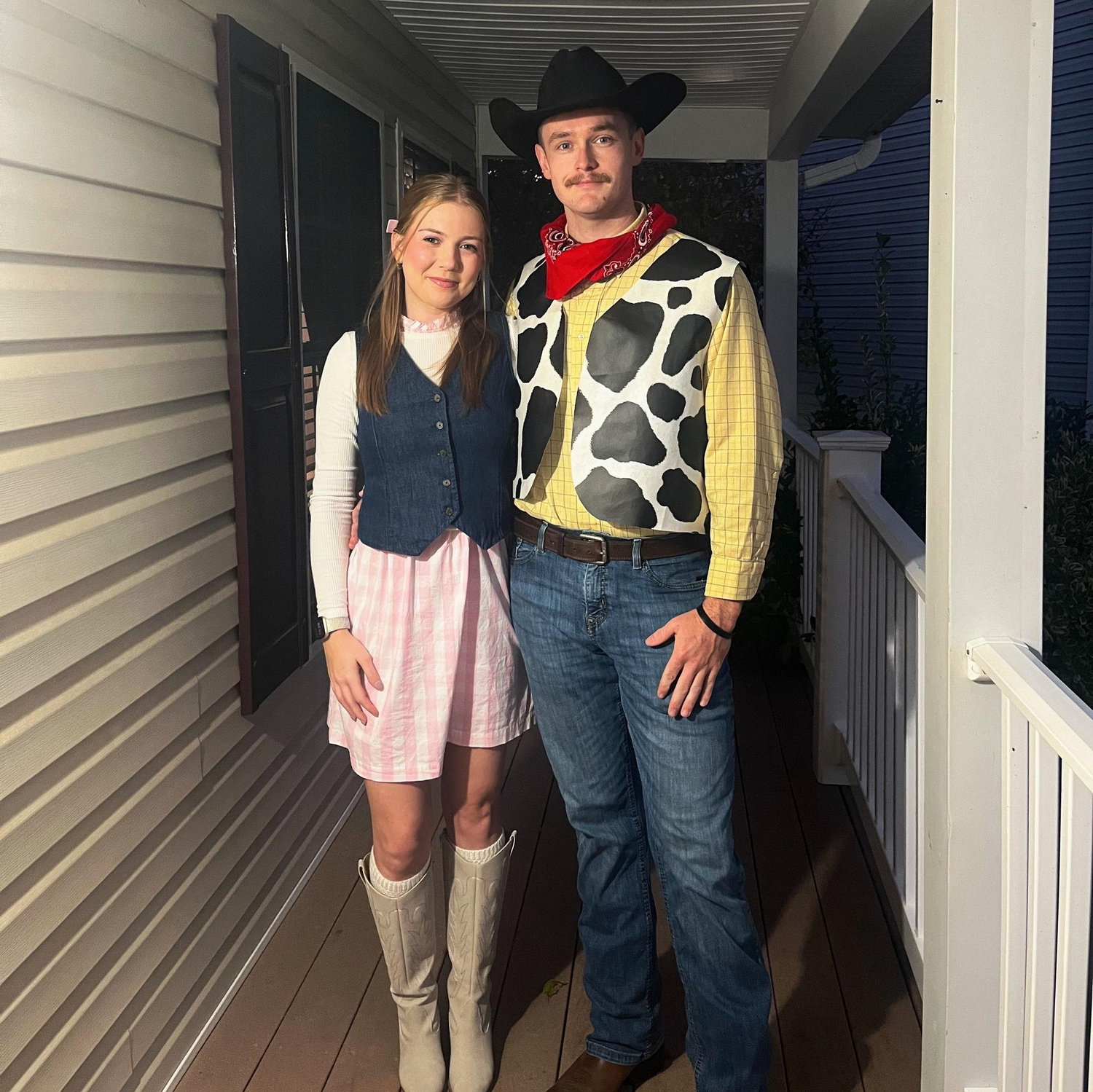 First Halloween together as Woody and Mrs. Bo Peep