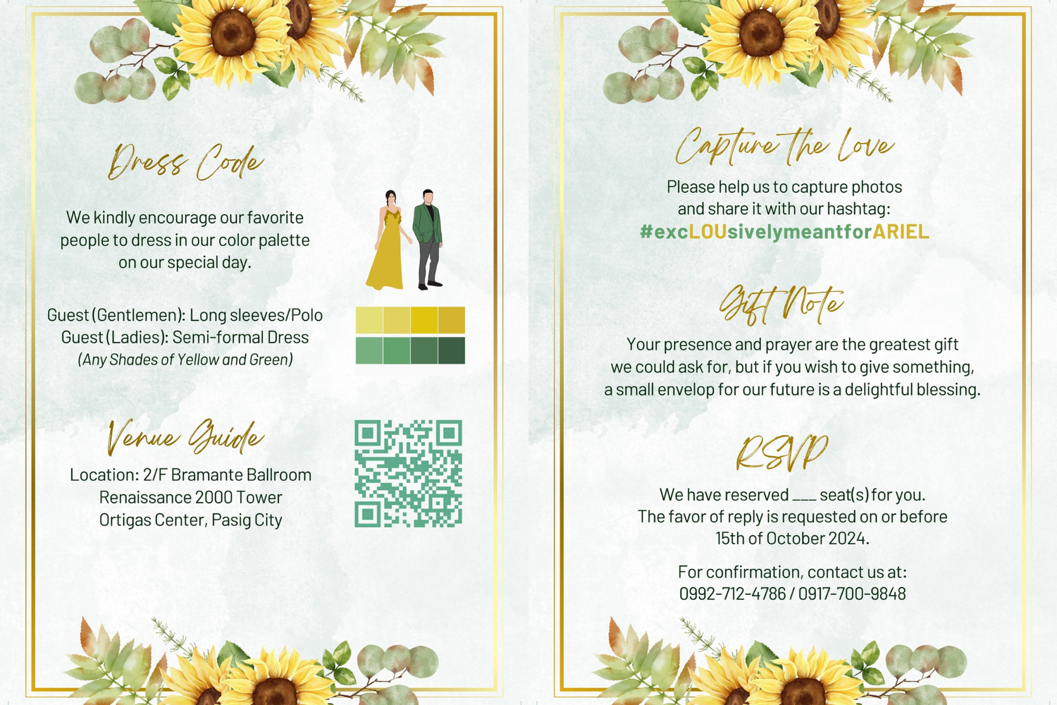 The Wedding Website of Lourence Mabuti and ARIEL DOMINGO