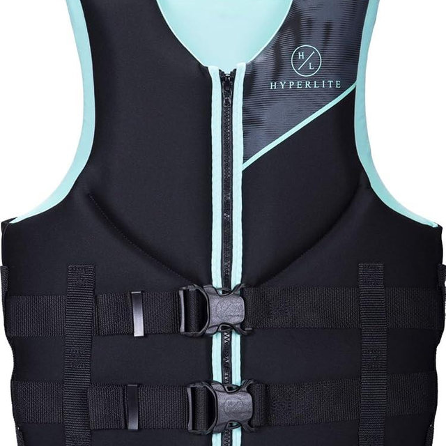 HyperLite Women's Indy Life Jacket - US Coast Guard Approved Level 70 Buoyancy Aid, Great for Any Water Sports Activity Including Boating, Paddle & Swimming