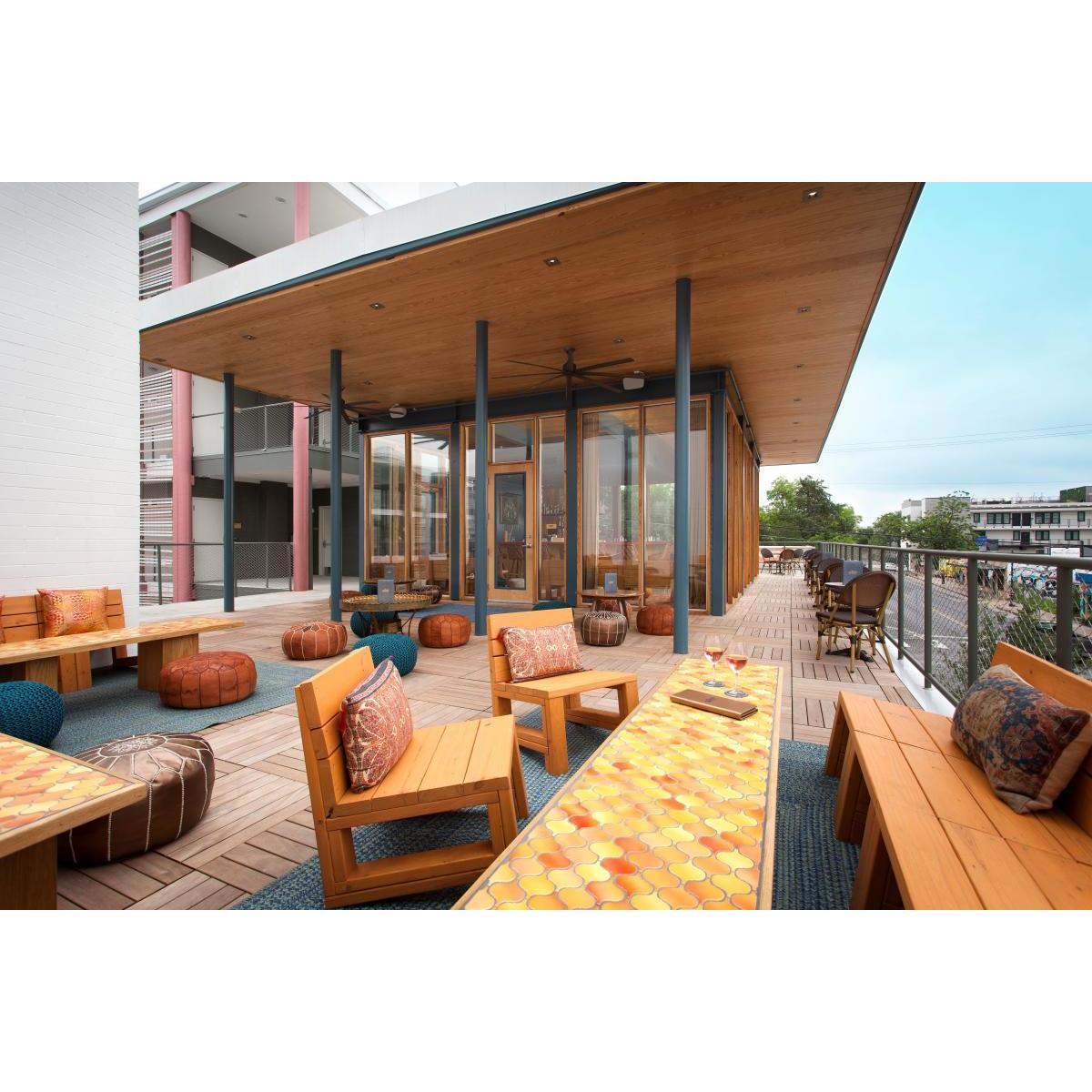 The Upside at the East Austin Hotel- Reception Space