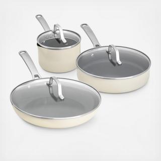 Ceramic Nonstick 6-Piece Cookware Set