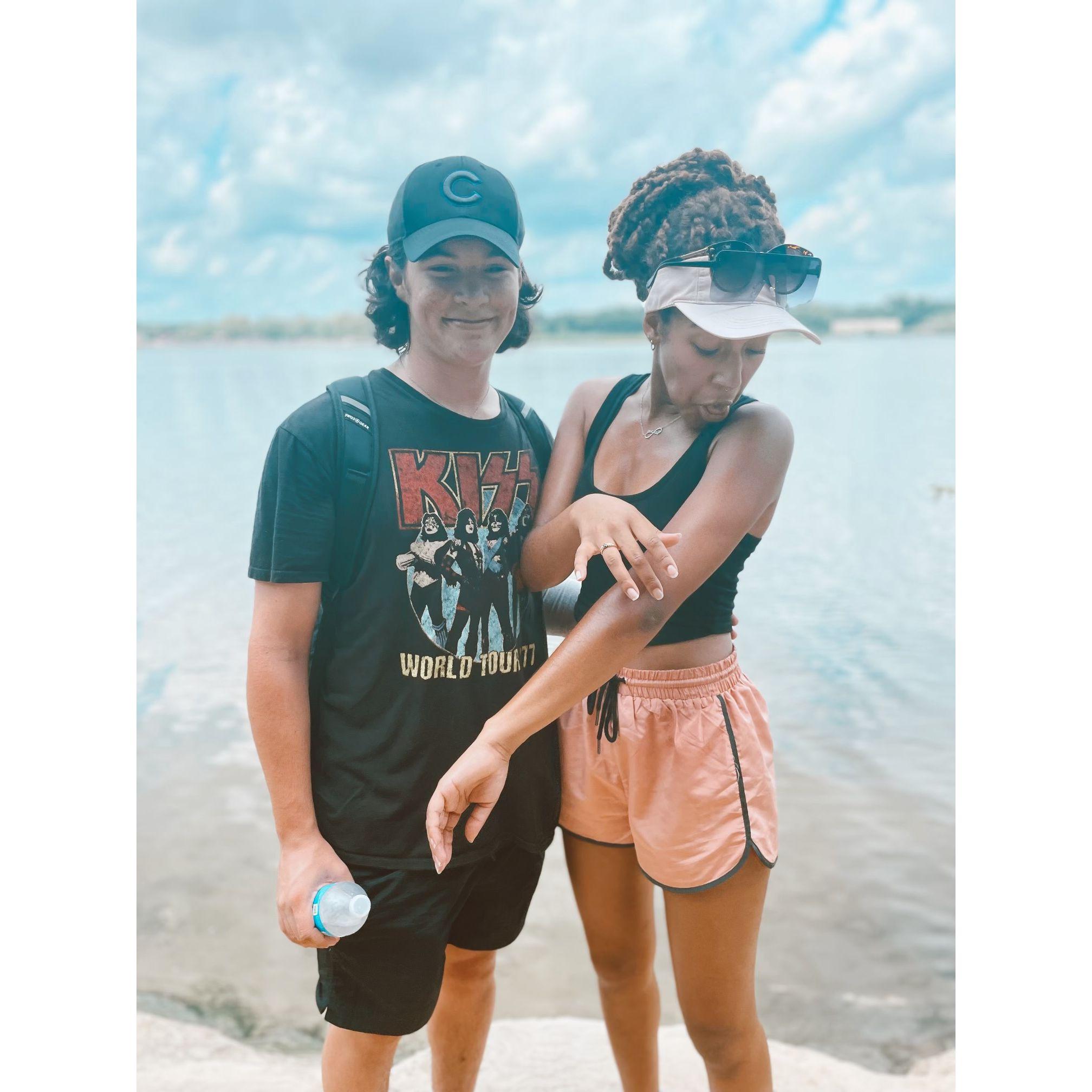 Summer 2022
- going on a hike at starved rock