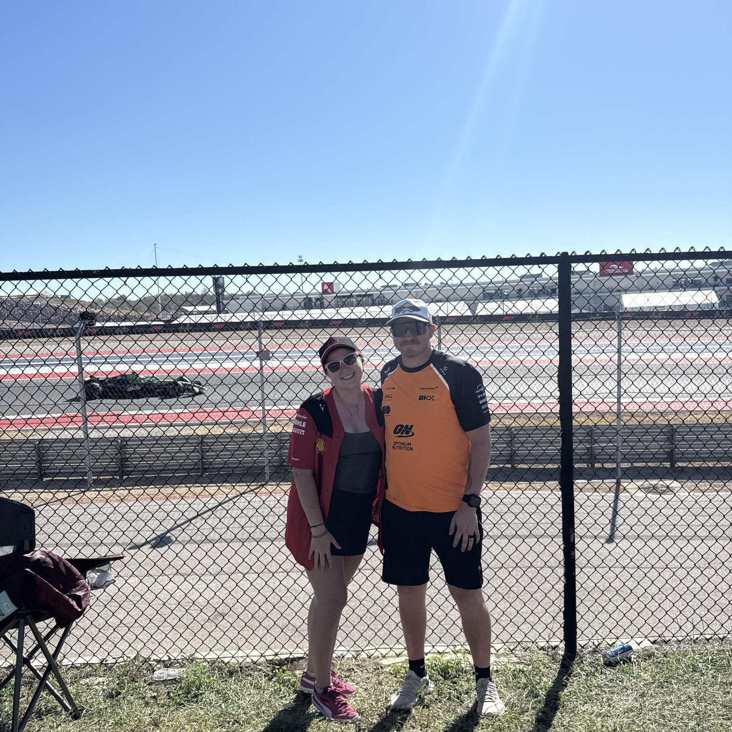 Rollin and I at F1
