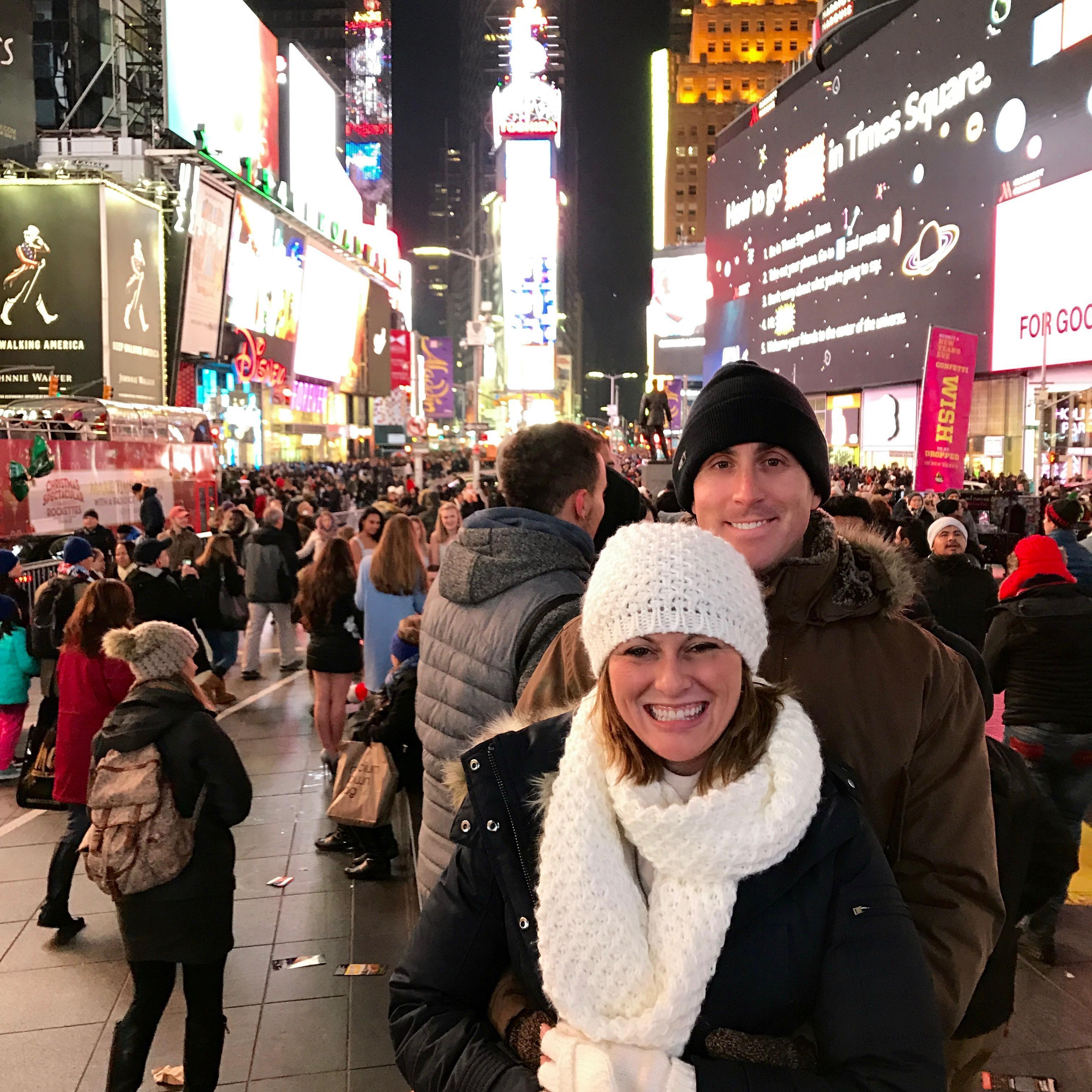 Charlie's first visit to New York City