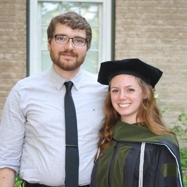 May 12, 2018: Sean supported me as I graduated from pharmacy school at UNC