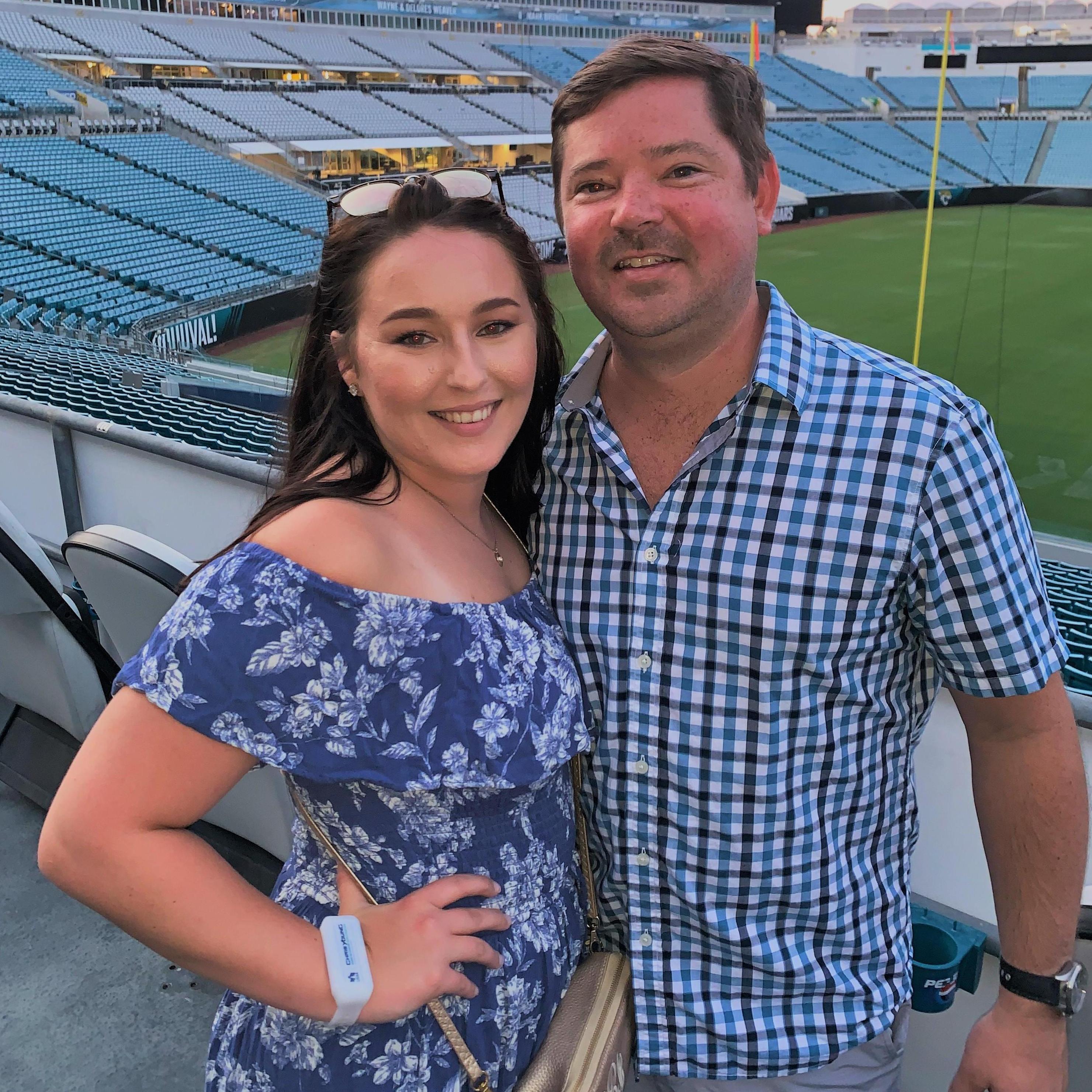 We love going to concerts! This was taken at a Chris Young concert with our friends Mandy and Bobby Padgett.