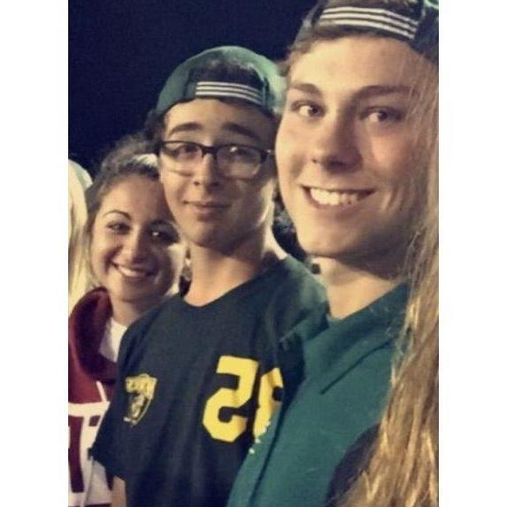 Our first ever official date! And the first hoodie of Braxtons that became ours.