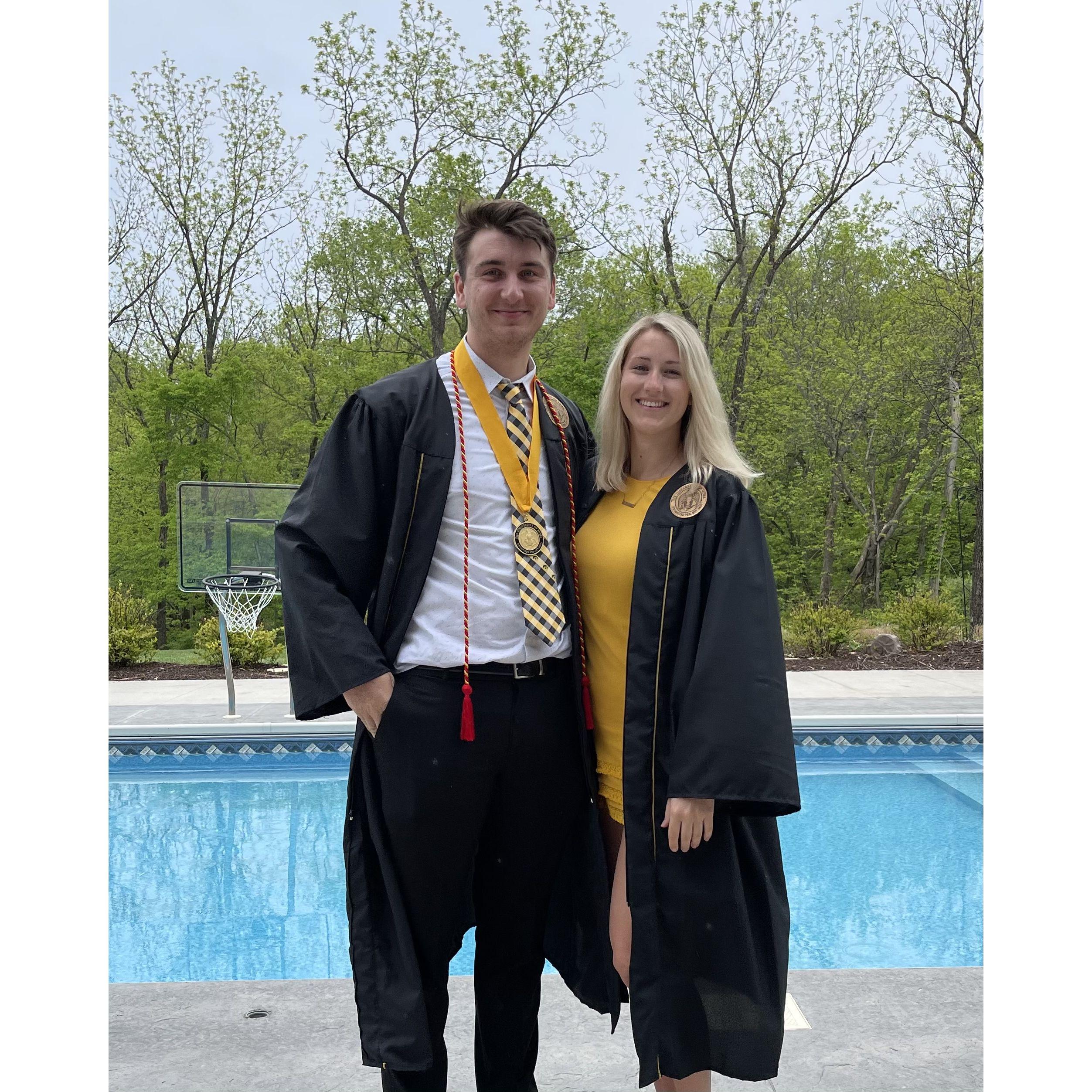 We graduated undergrad! May 2021.
