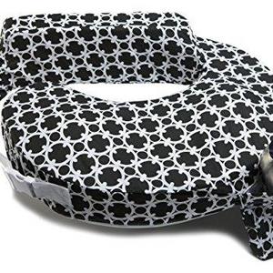 My Brest Friend Travel Pillow, Black and White Marina