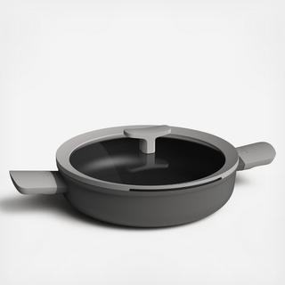 Leo Non-Stick Covered 2-Handle Saute Pan