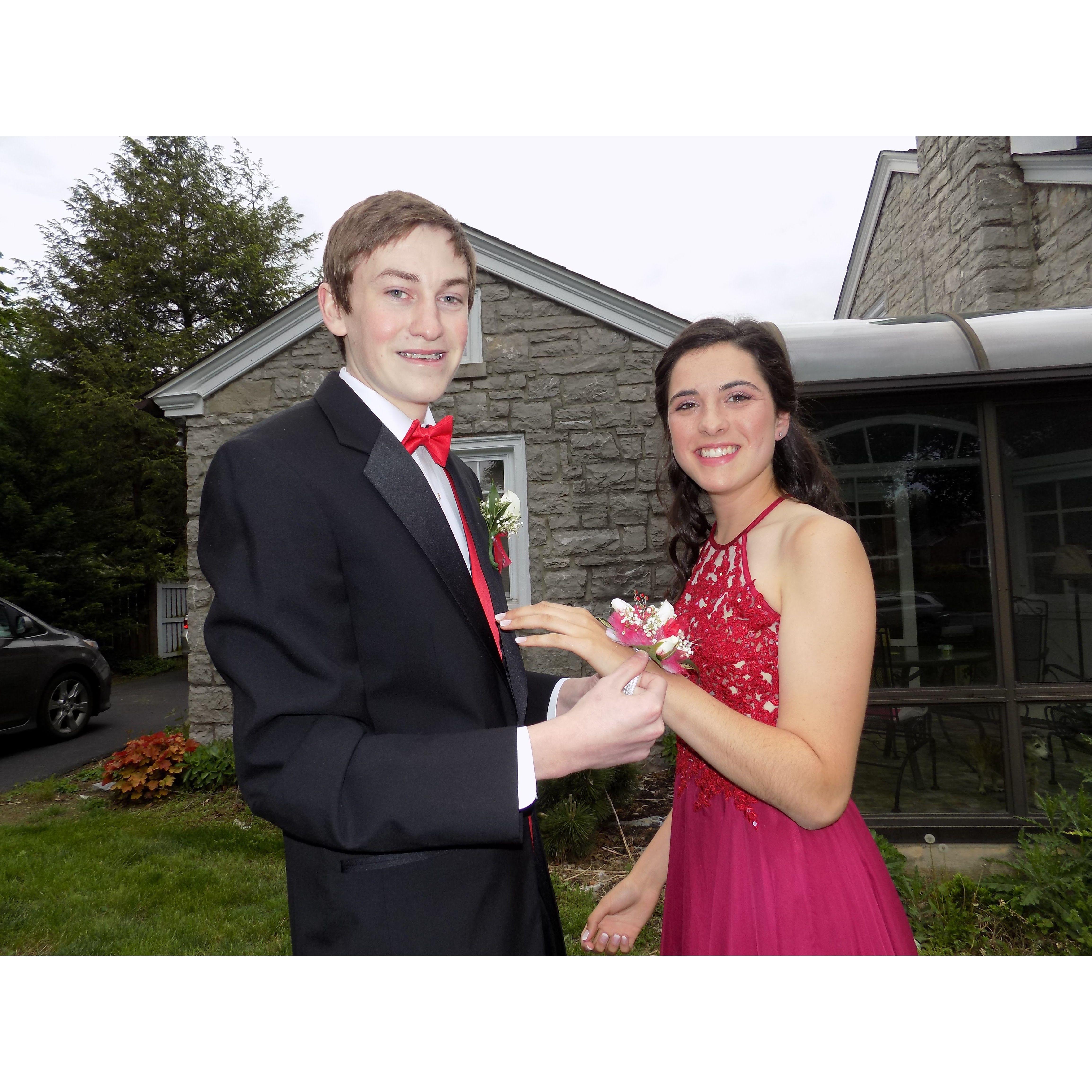 Prom 2017 (don't worry he asked me this time)