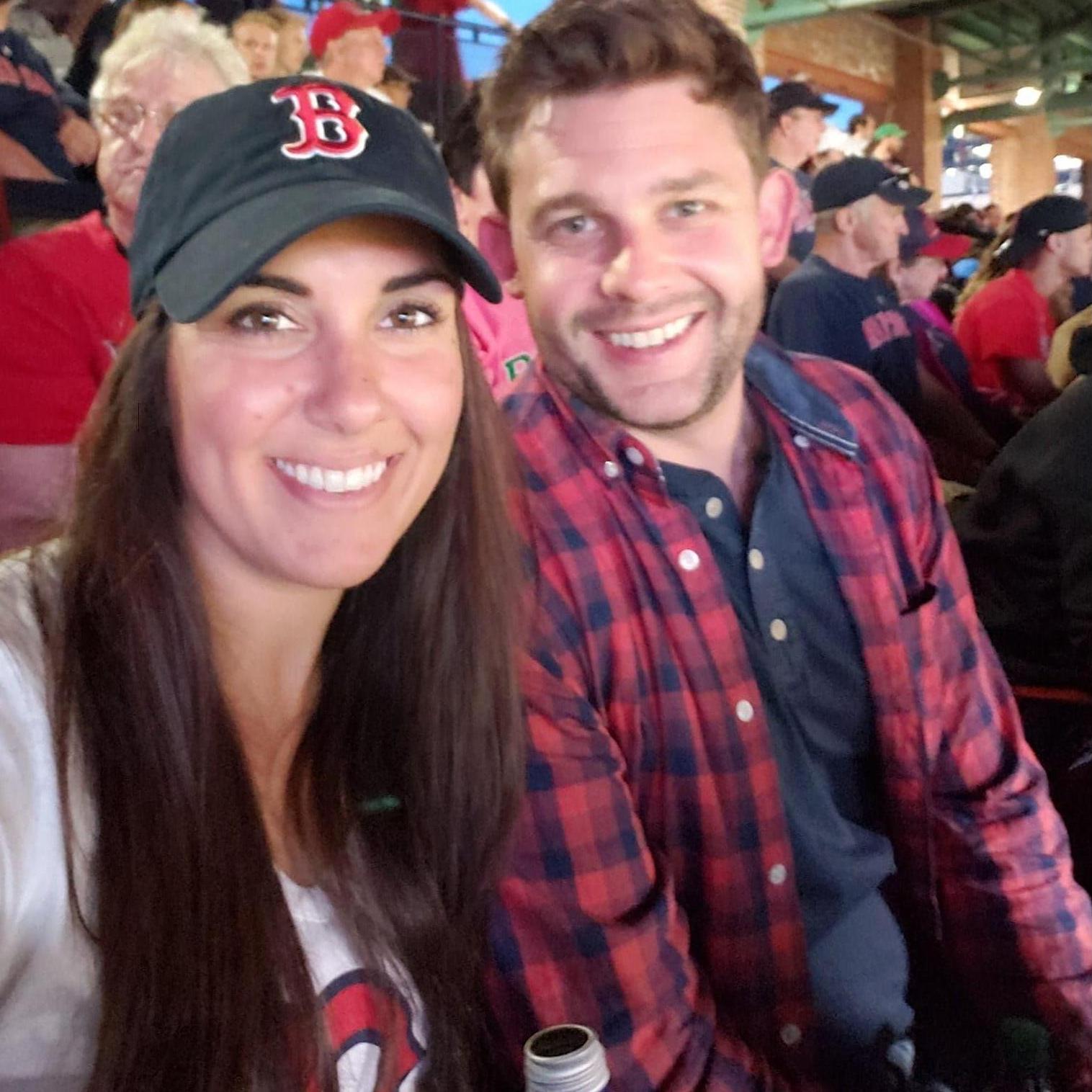 Fenway Park watching the Red Sox!