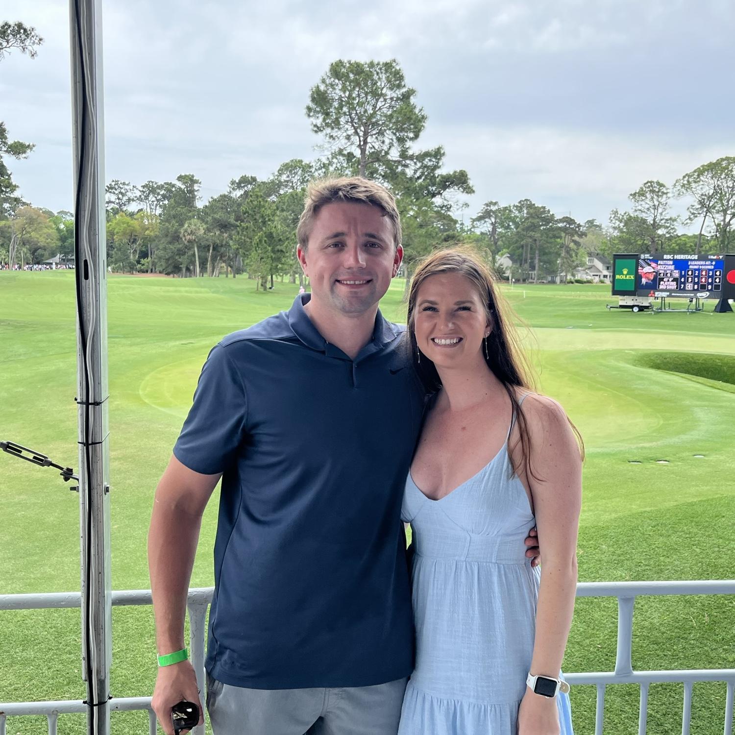 Heritage golf tournament for Eric's birthday is always a must!