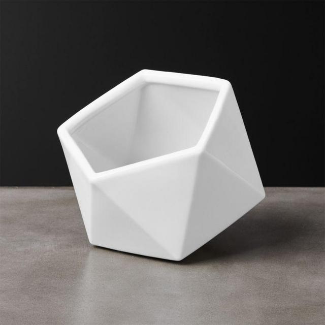 Clarity Large White Porcelain Bowl
