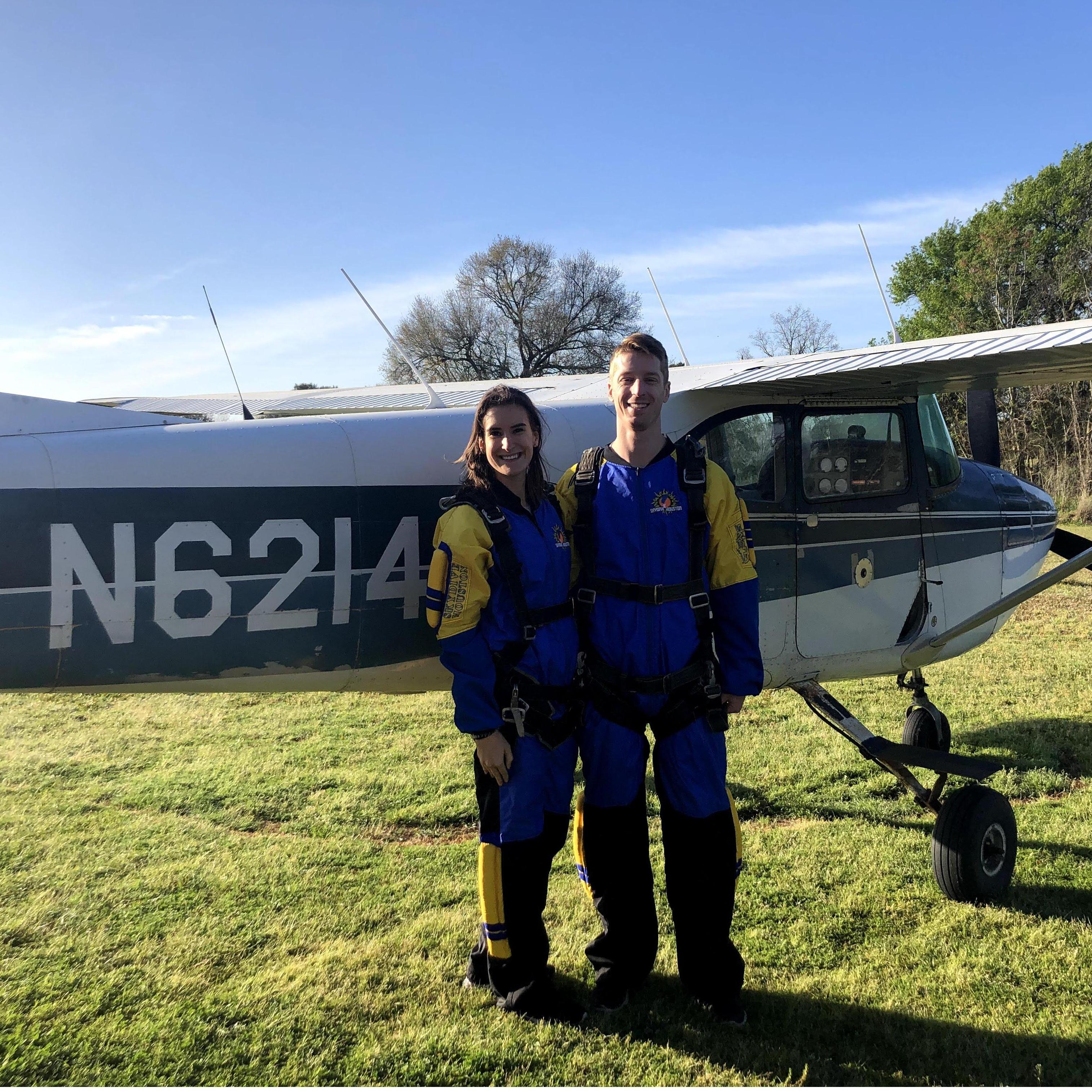 Skydiving in Houston