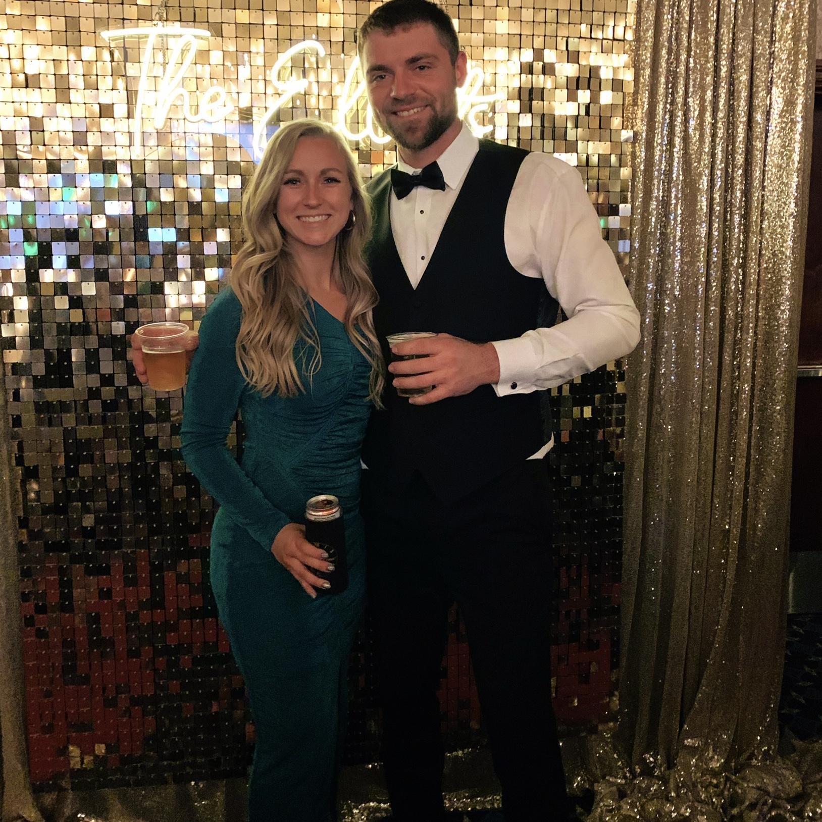 Celebrated some pretty special friends on NYE for our first wedding together!