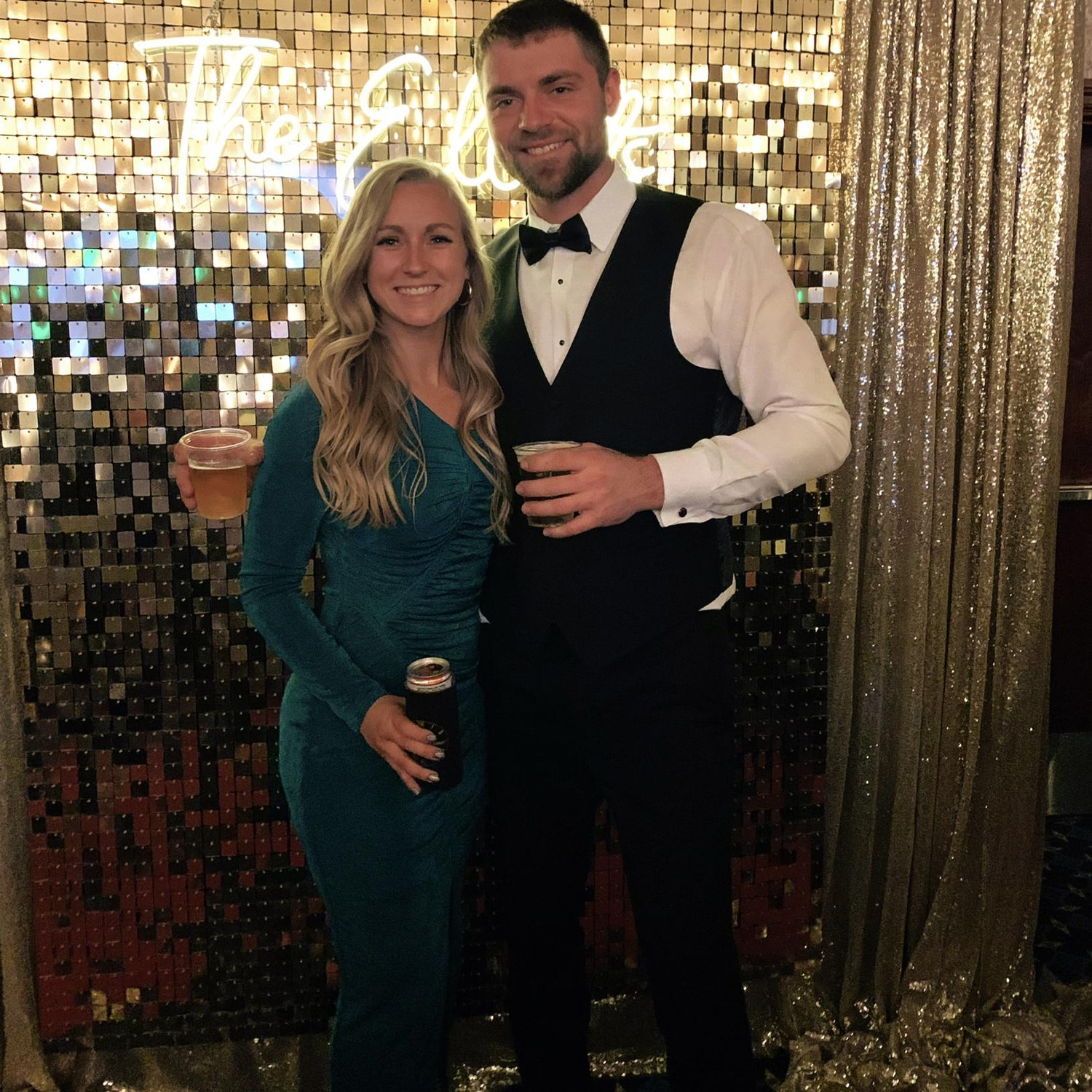Celebrated some pretty special friends on NYE for our first wedding together!