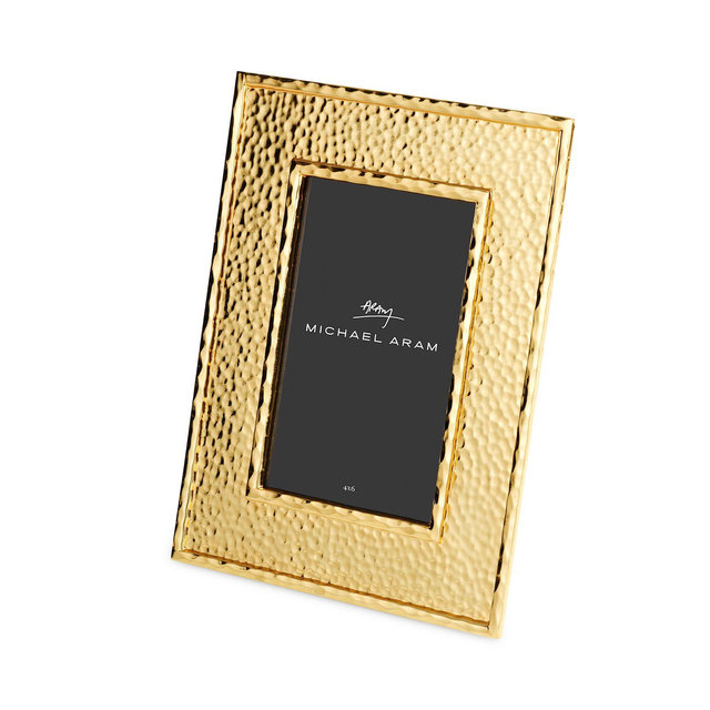 Michael Aram Hammertone 4" x 6" Picture Frame