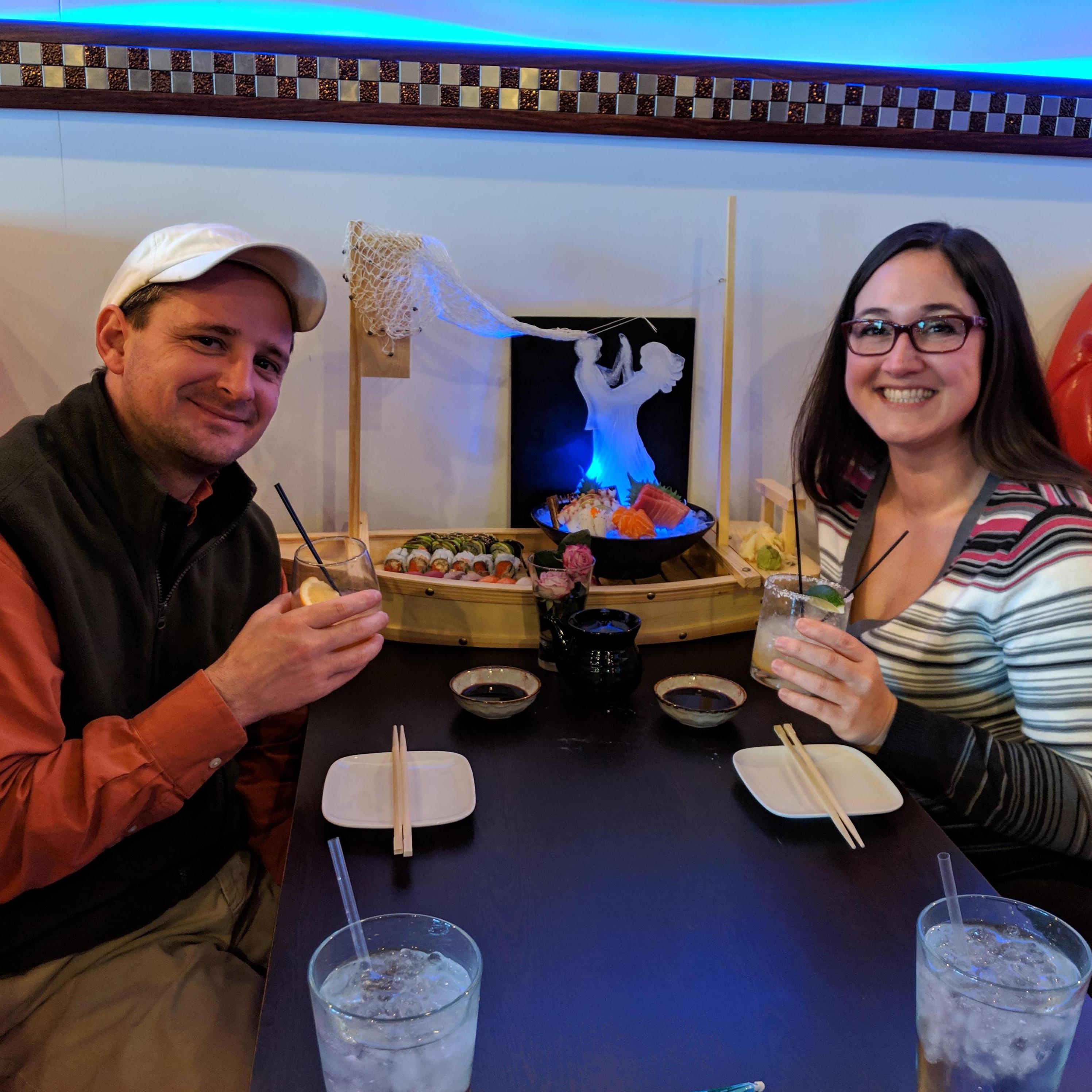 We love sushi!