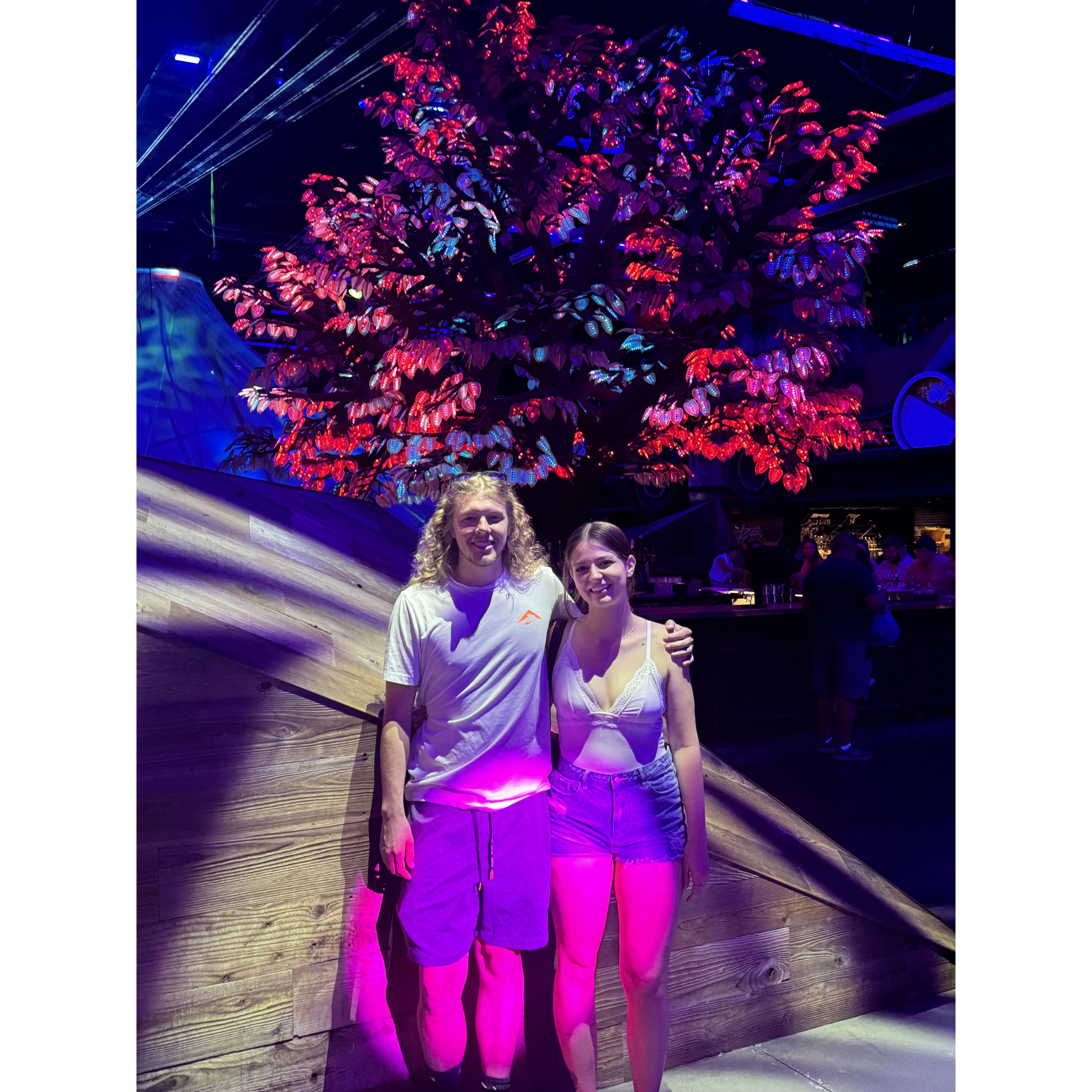 Another snap from our first Vegas visit together!