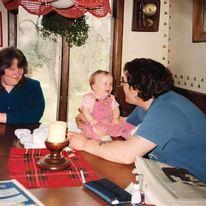 Shelbi with her mom and Dad!