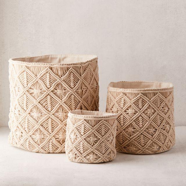 Macramé Catch-All Basket