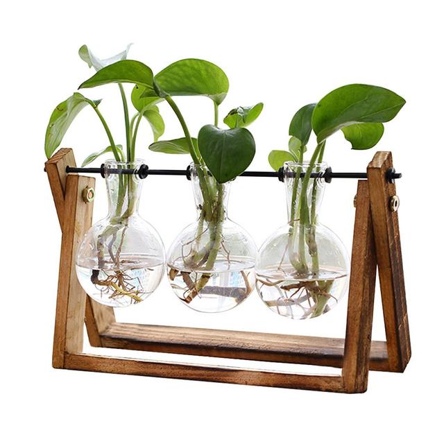 Air Planter Bulb Glass Vase for Hydroponics