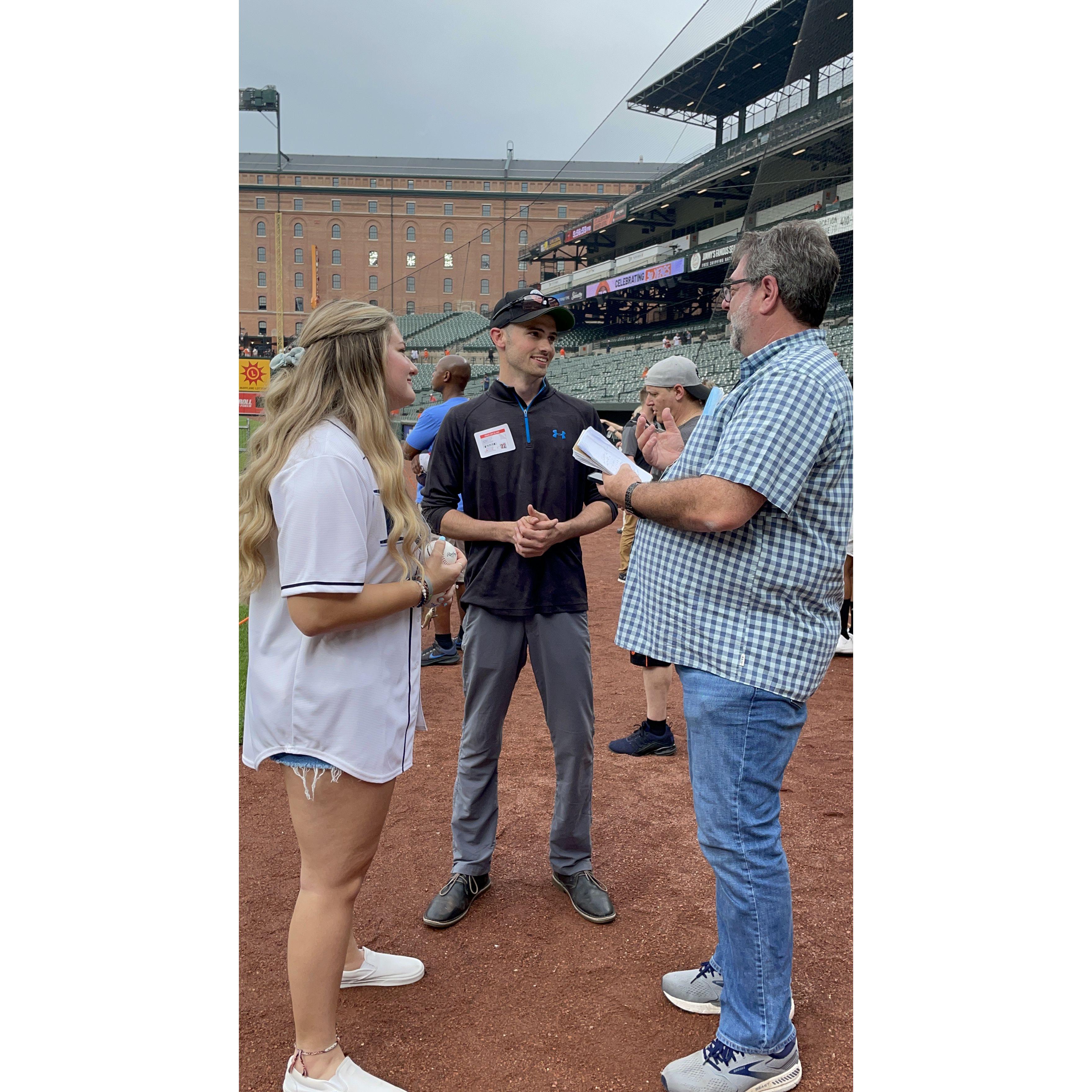 Getting interviewed for Tampa Bay Times!