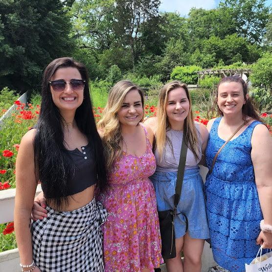 Having the best time with my bachelorette party