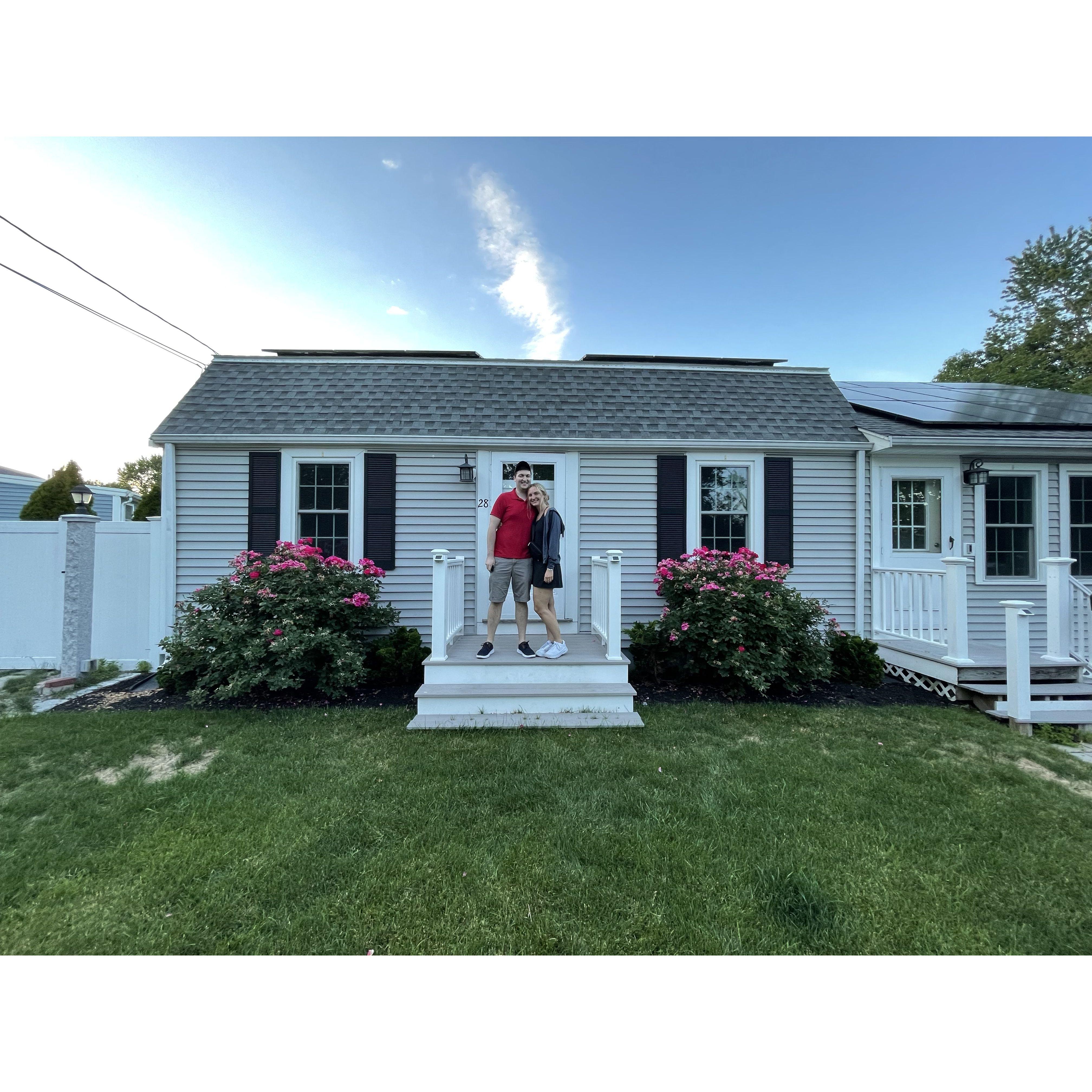 Our home! Good ol' Weymouth, circa June '22