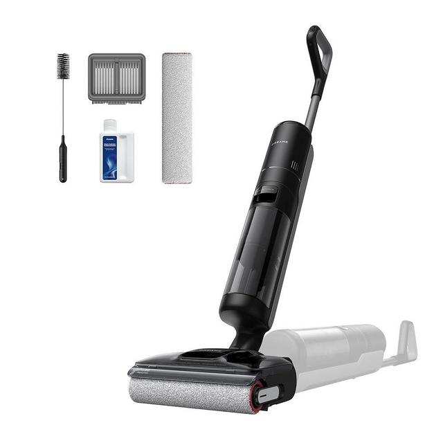 dreame H12 Pro FlexReach Wet Dry Vacuum Cleaner, 180° Lie-Flat Cordless Vacuum Mop All-in-One for Hard Floors, Floor Cleaner Machine with 194°F Hot Water Self-Cleaning, 2 Drying Modes, 50Mins Runtime
