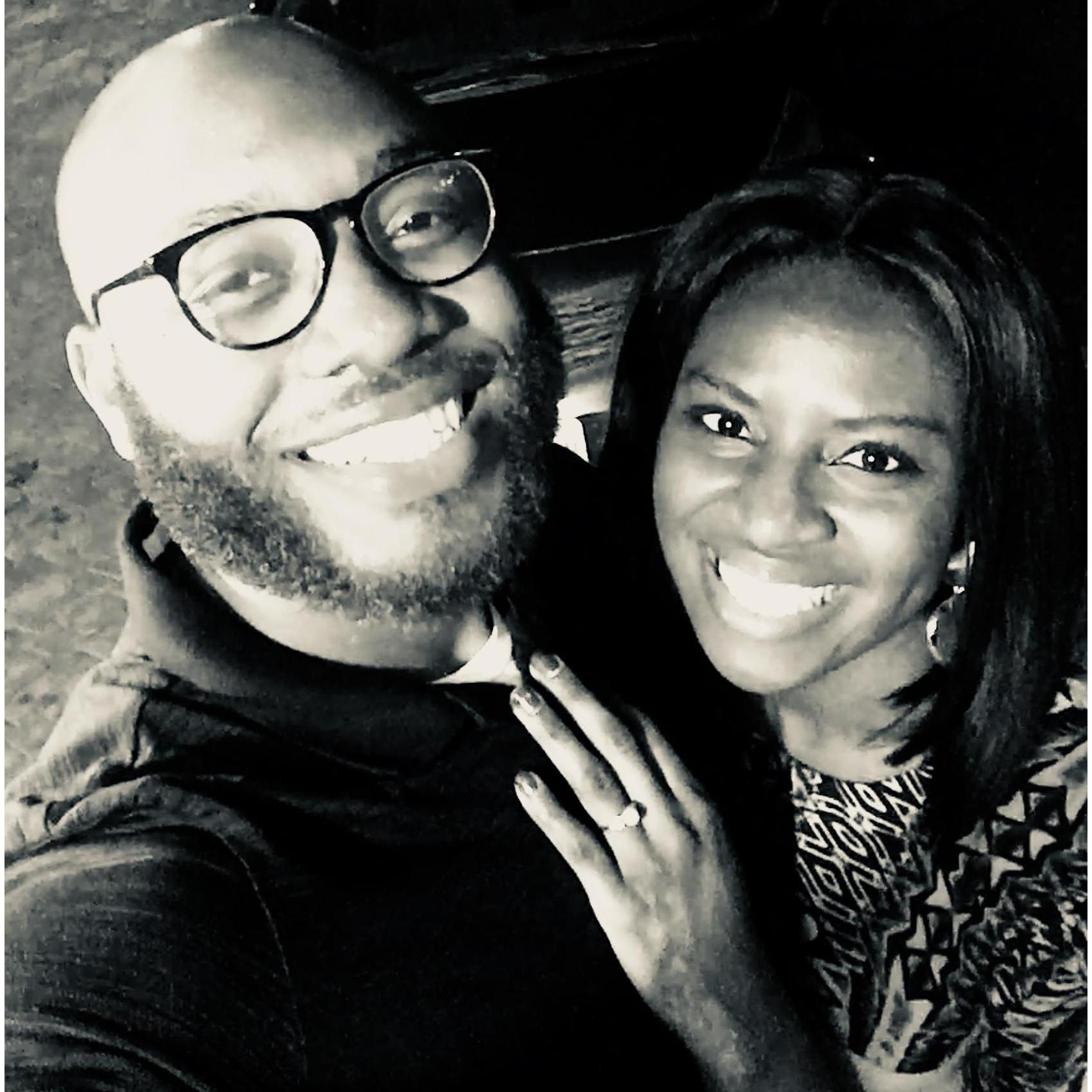 The night of our engagement