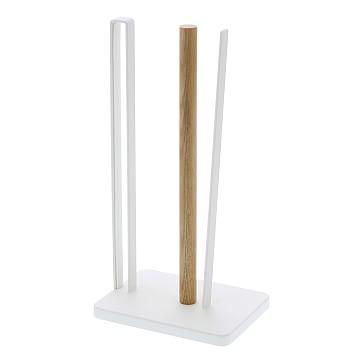 Tosca One-Handed-Tear Paper Towel Holder, White