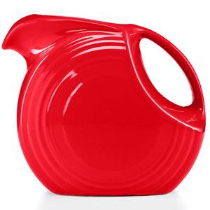 Fiesta 67 oz. Large Disk Pitcher - Scarlet