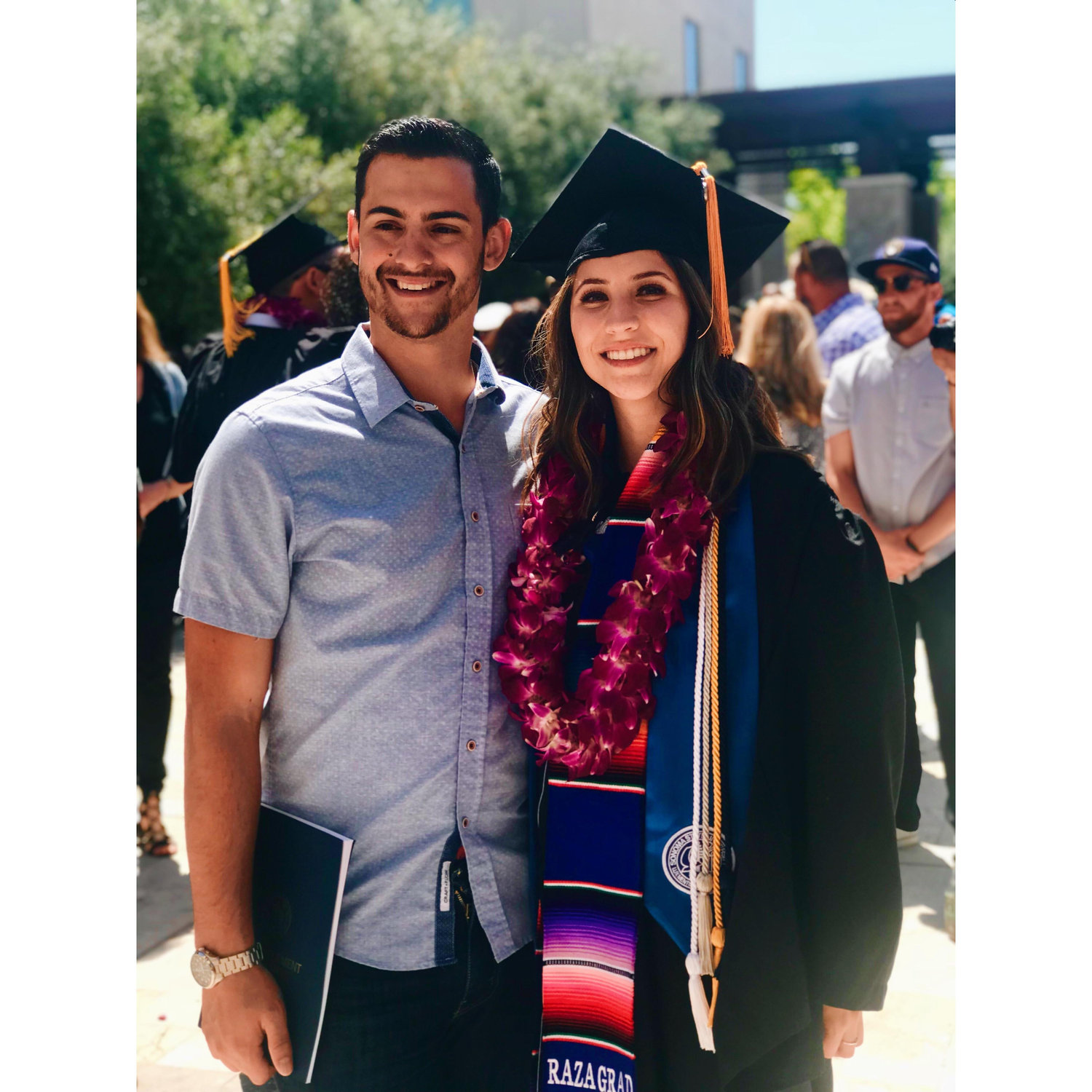 Adriana's graduation from Sonoma State University