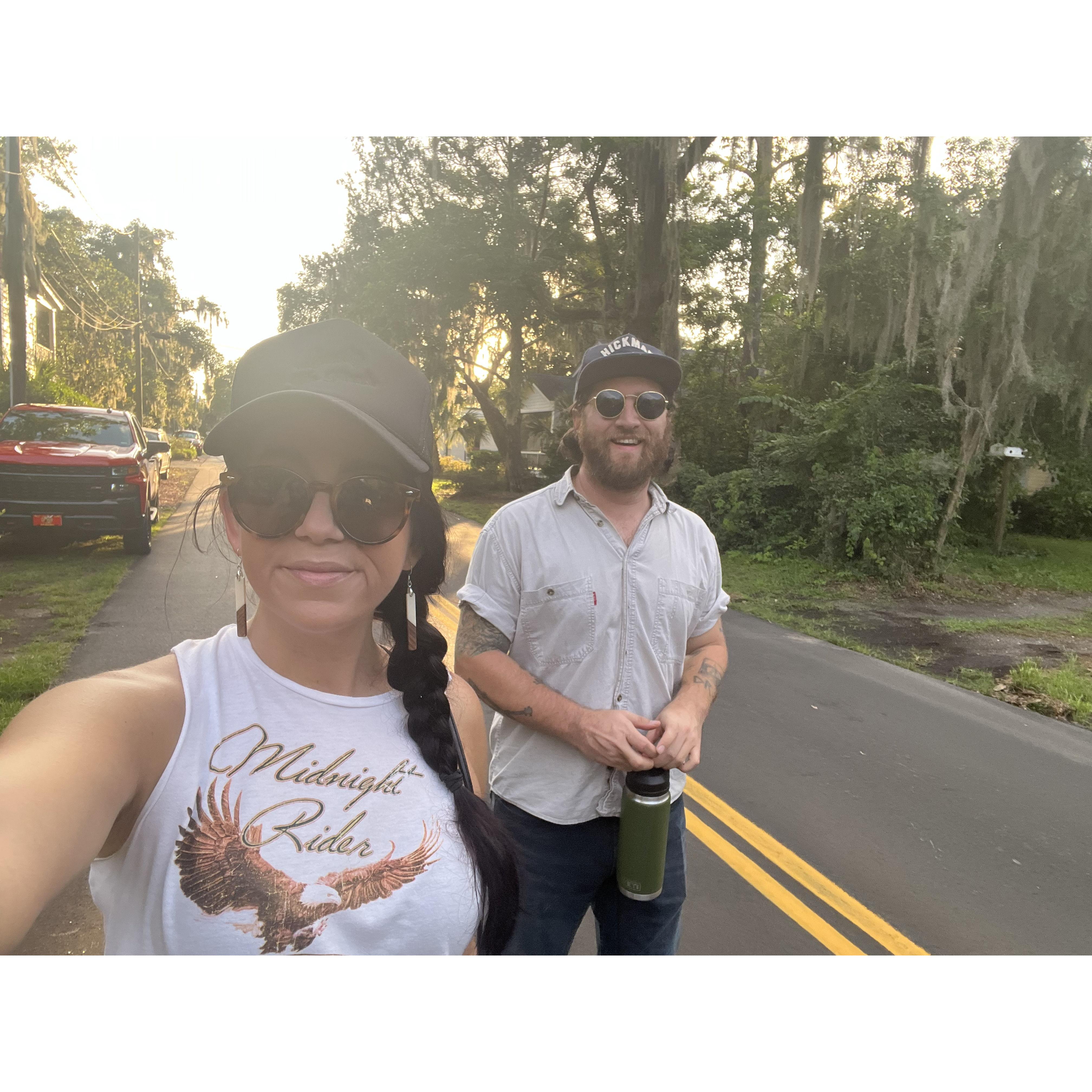We moved to SC in May 2020. With everything shut down, we took many walks through a what felt like a ghost town in Beaufort.