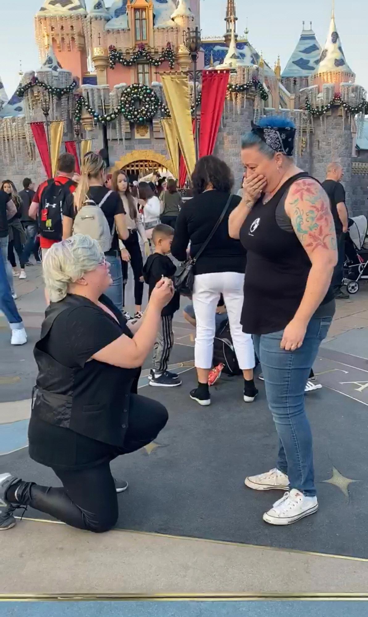 She said YES!