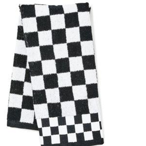 Black Check Hand Towel