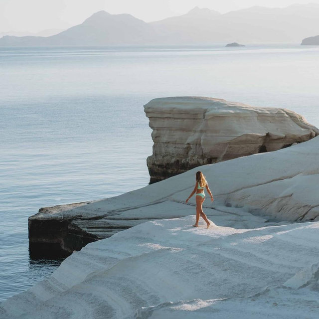 Exploring Milos, Greece