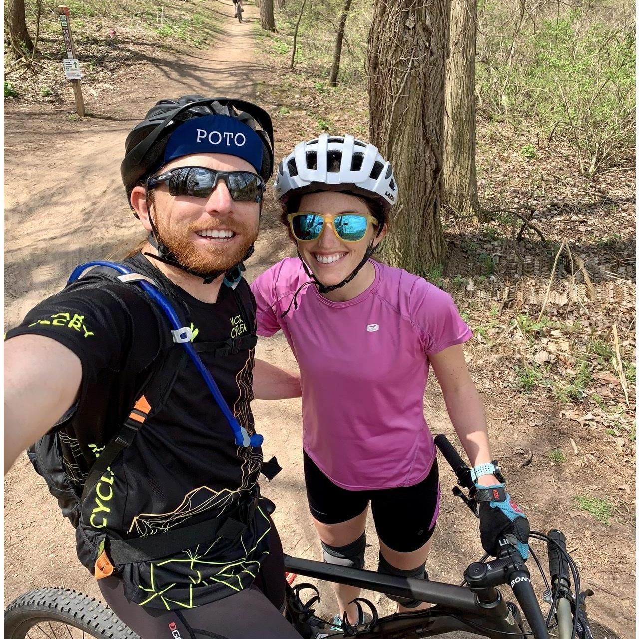 DTE mountain bike trails