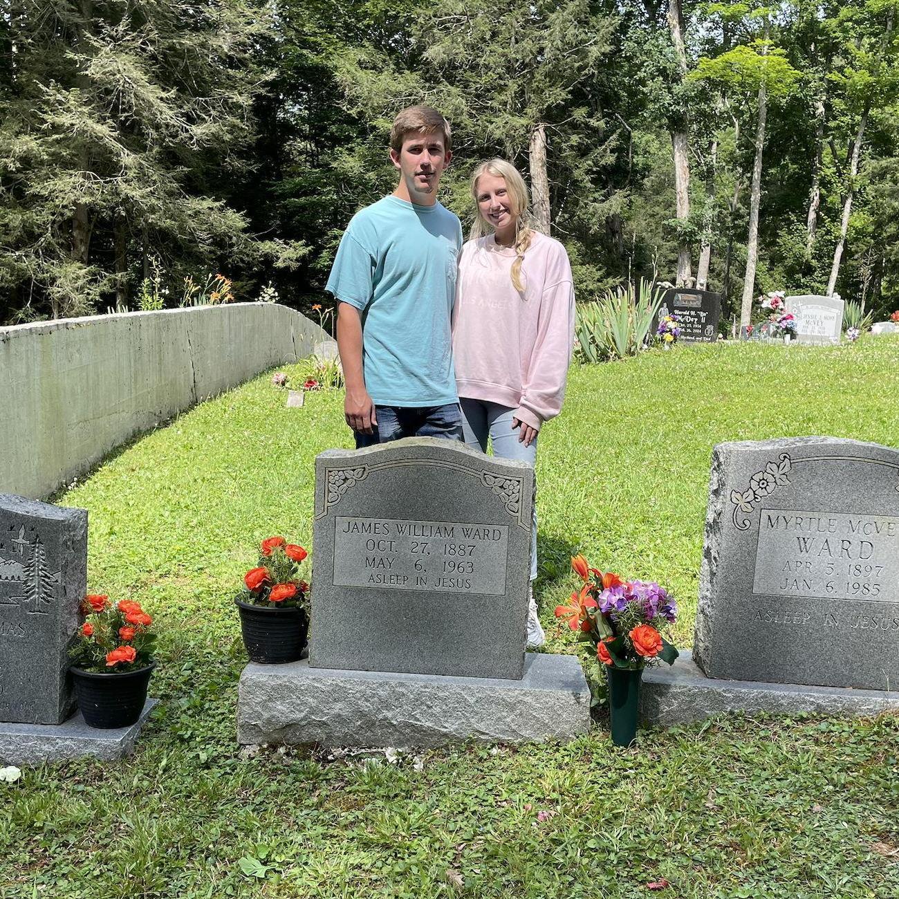 The Ward Cemetery in West Virginia, 2021