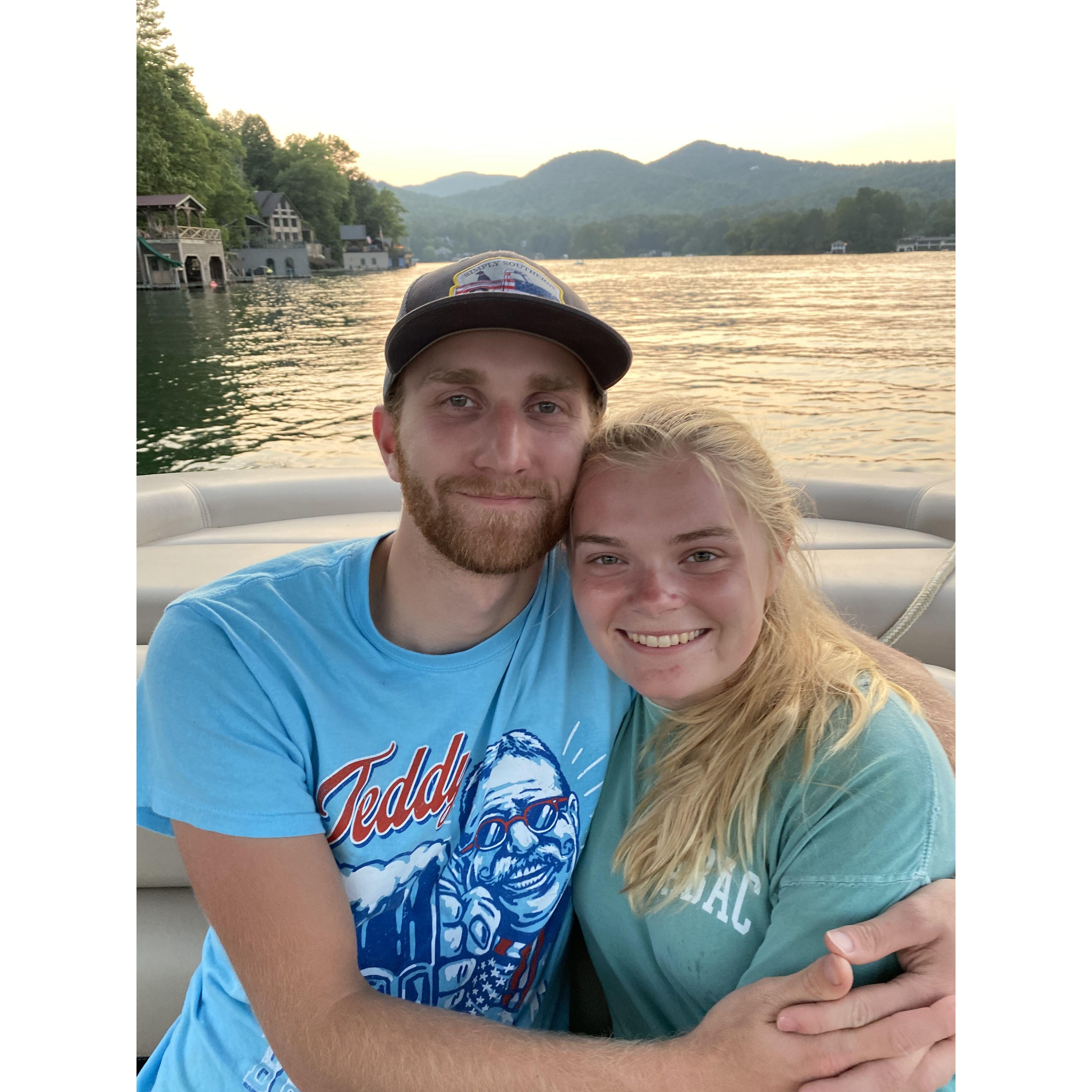 Our first trip to the lake!