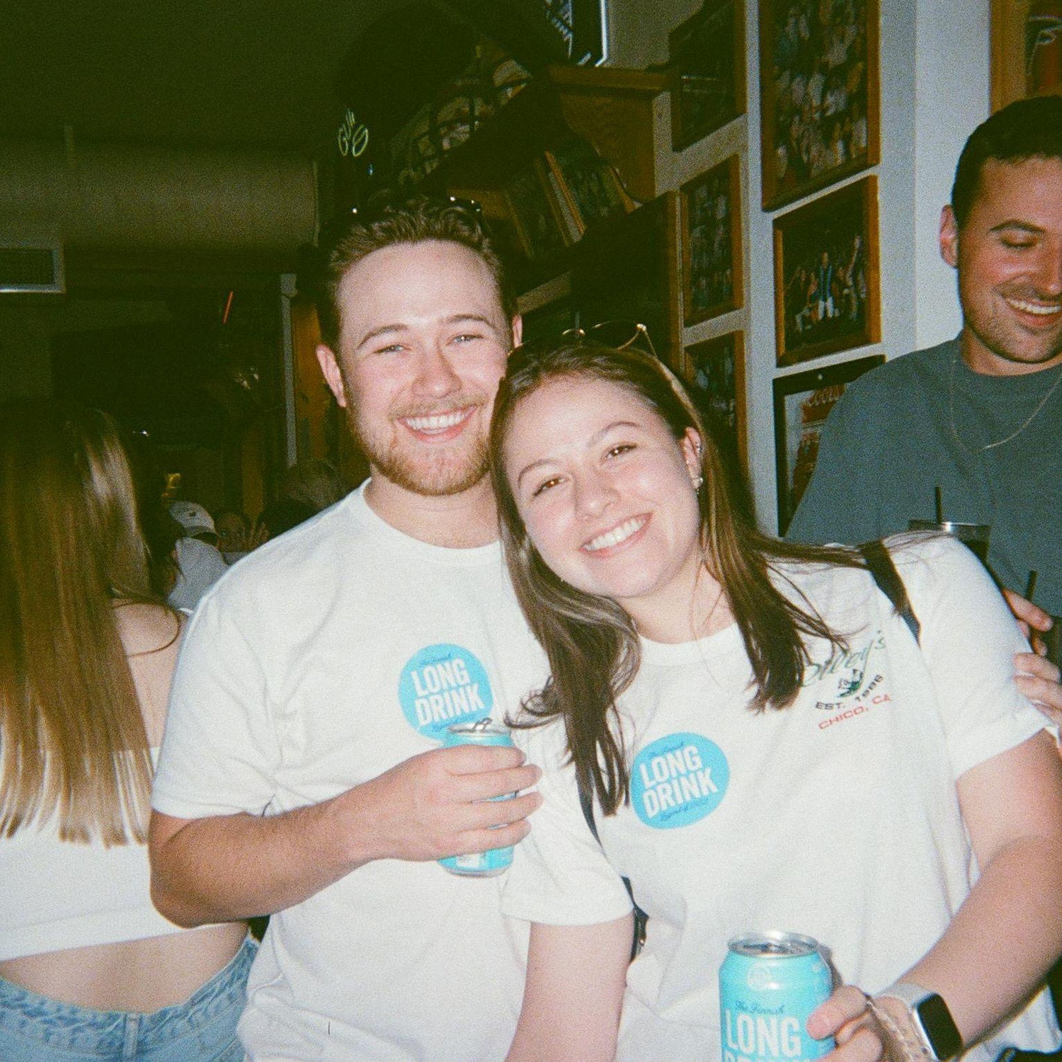 College kids in love.
