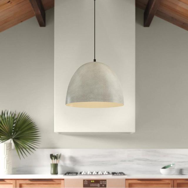 1 - Light Single Dome Pendant