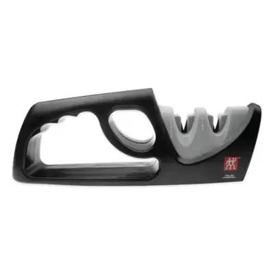 Zwilling® 2-Stage Manual Knife Sharpener in Grey/Black