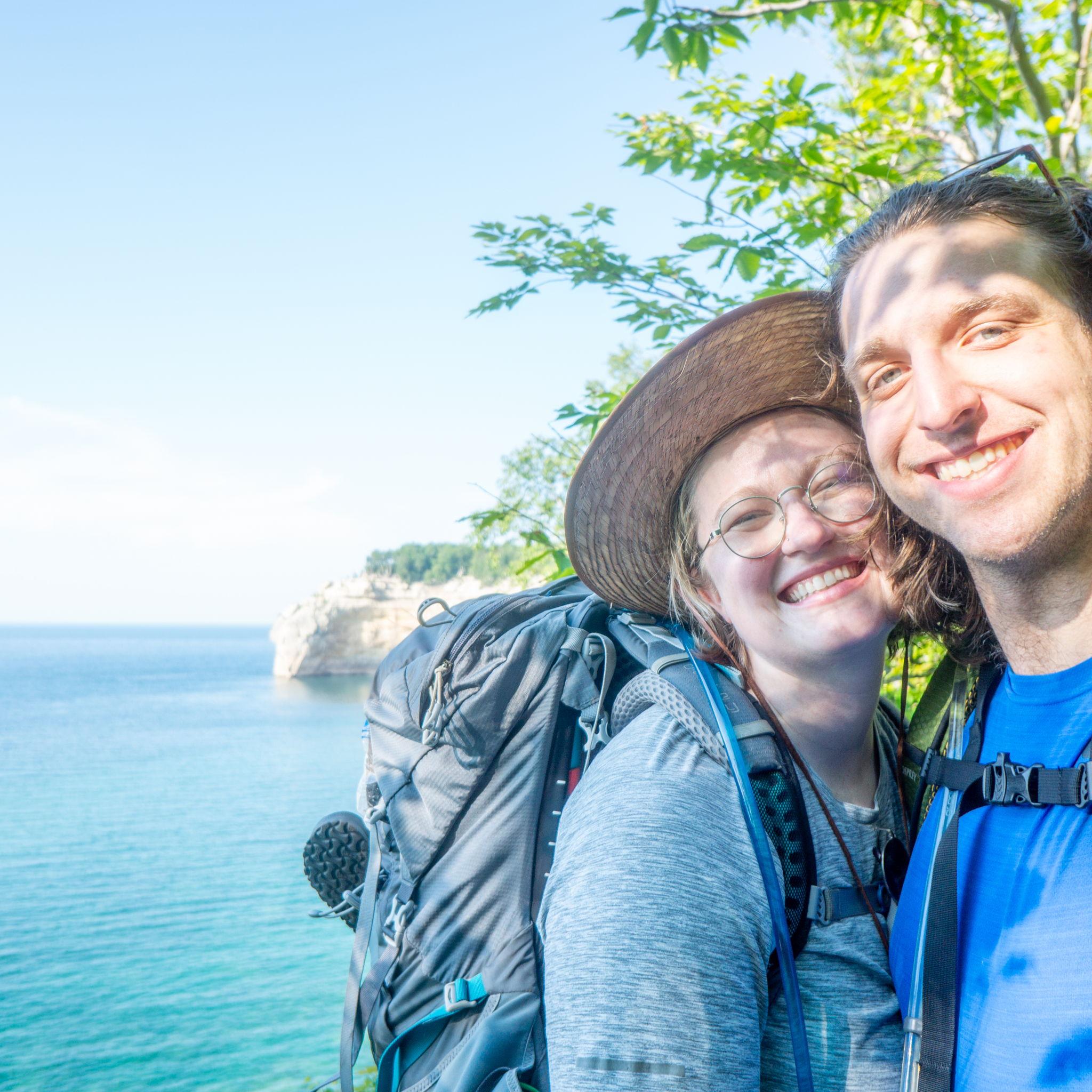 Backpacking at Pictured Rocks National Lakeshore