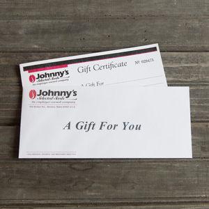 Johnny's Seeds Gift Certificate